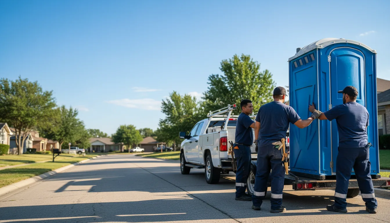 Portable Toilet Rental in Blue Springs, MO near me